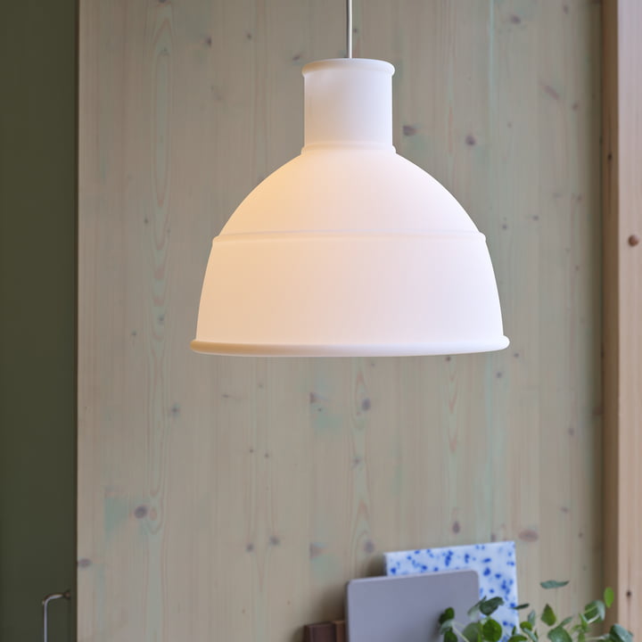 Muuto - Unfold Hanglamp, doorschijnend wit