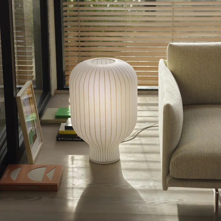 Muuto - Strand Tafellamp, wit, H 59 cm