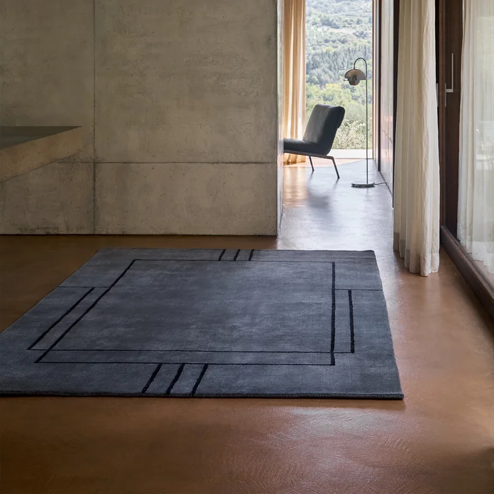 & Tradition Cruise - Vloerkleed AP23, 240 x 170 cm, Colombo grey blue