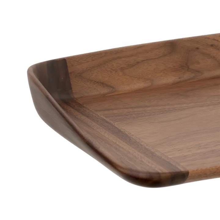 & Tradition - Guild HM wandplank, zwart / walnoot gelakt