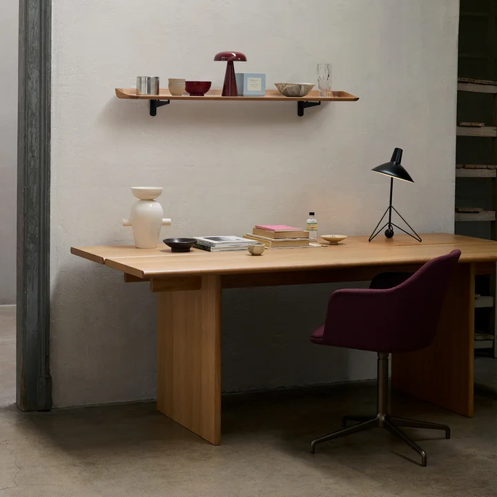 & Tradition Ita - OS1 Eettafel, 200 x 95 cm, eiken