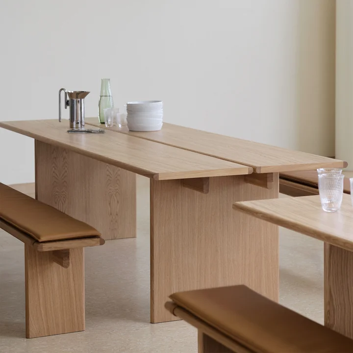 & Tradition Ita - OS1 Eettafel, 200 x 95 cm, eiken