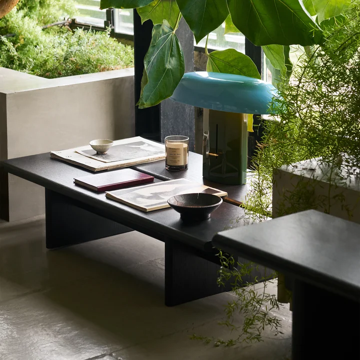 & Tradition Ita - OS3 Salontafel, 110 x 60 cm, donker gebeitst eiken