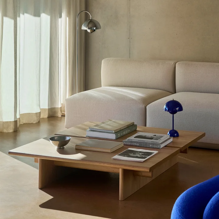 & Tradition Ita - OS4 Salontafel, 110 x 110 cm, eiken