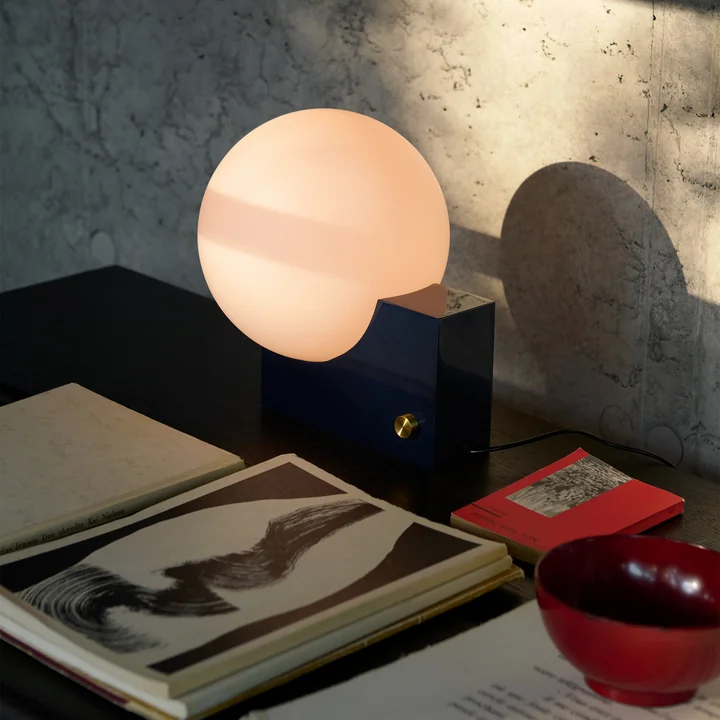 & Tradition - Journey Tafel- en wandlamp, staalblauw