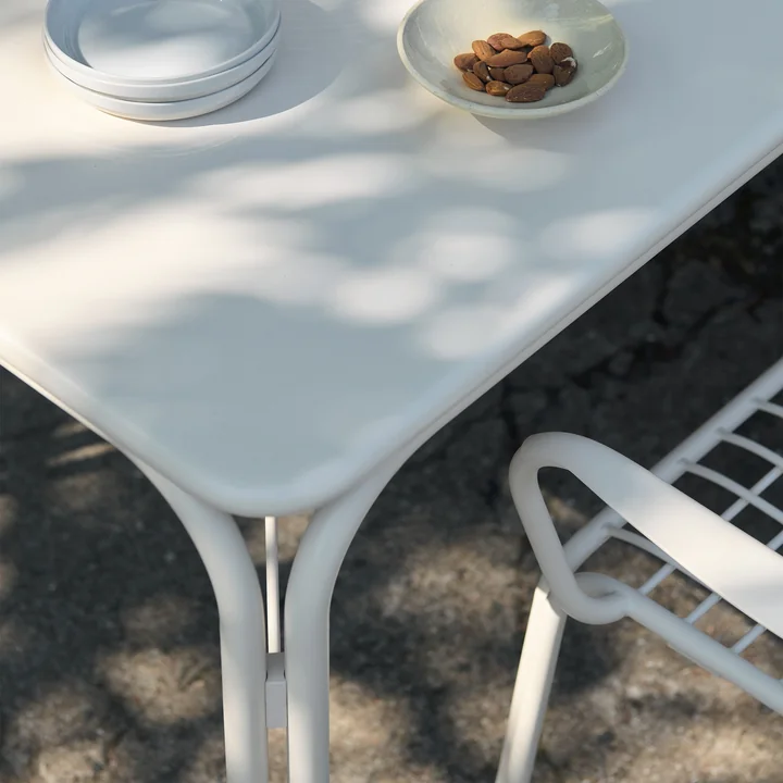 & Tradition Thorvald SC99 - Tuintafel, 220 x 90 cm, ivory