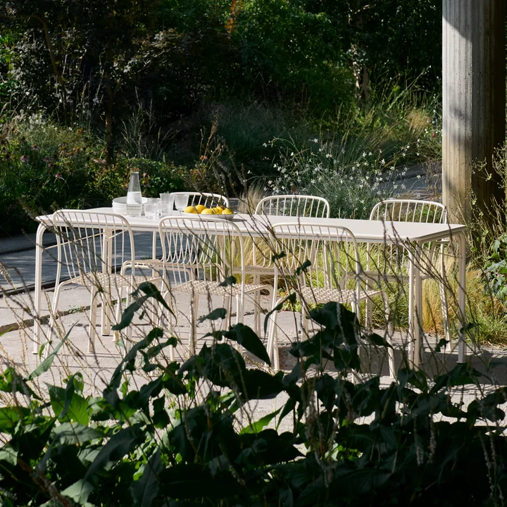 & Tradition Thorvald SC99 - Tuintafel, 220 x 90 cm, ivory