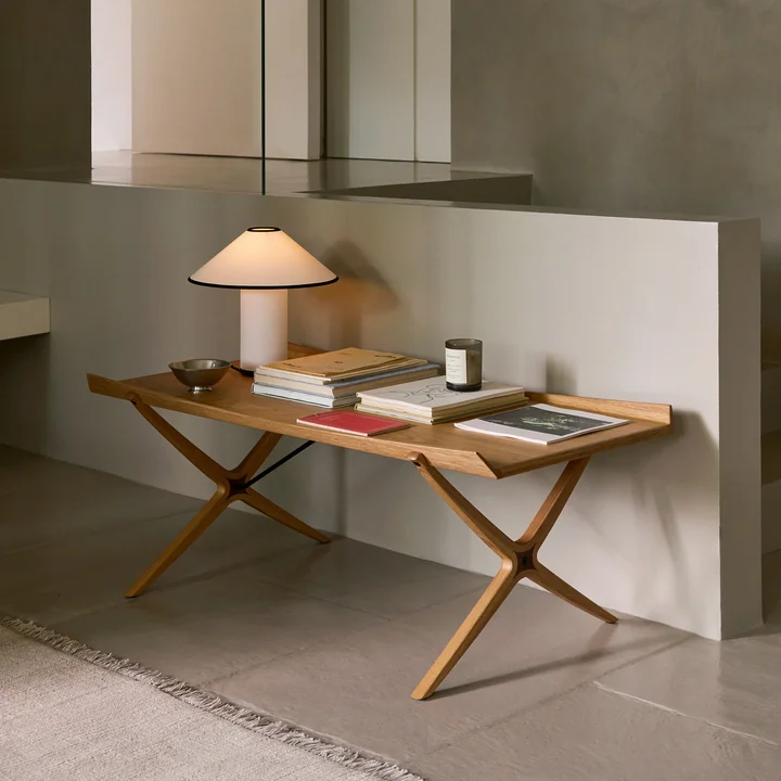 & Tradition X HM13 - Salontafel, 120 x 61 cm, eiken