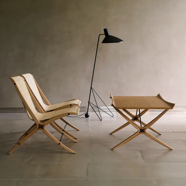 & Tradition X HM13 - Salontafel, 120 x 61 cm, eiken