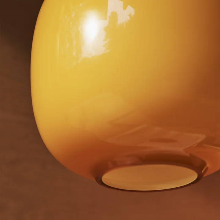 Louis Poulsen - VL45 Radiohus hanglamp, messing / amber glans