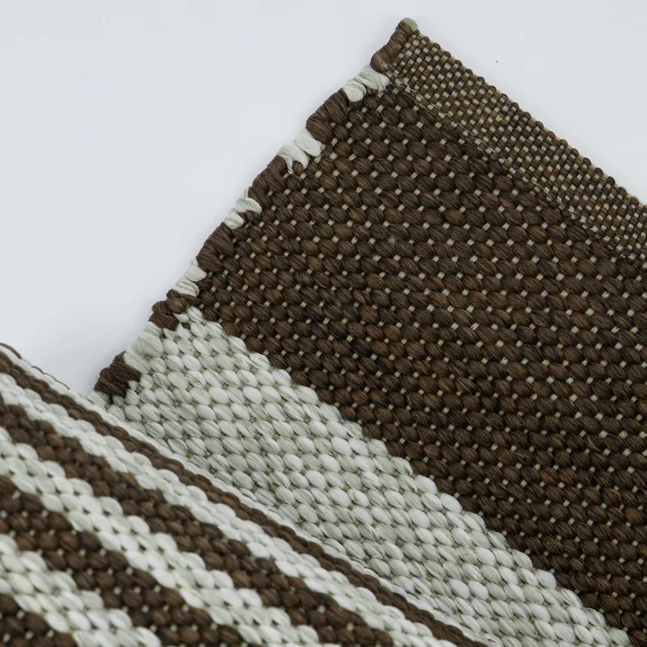 House Doctor - Alfo buitenkleed, 90 x 200 cm, bruin / naturel