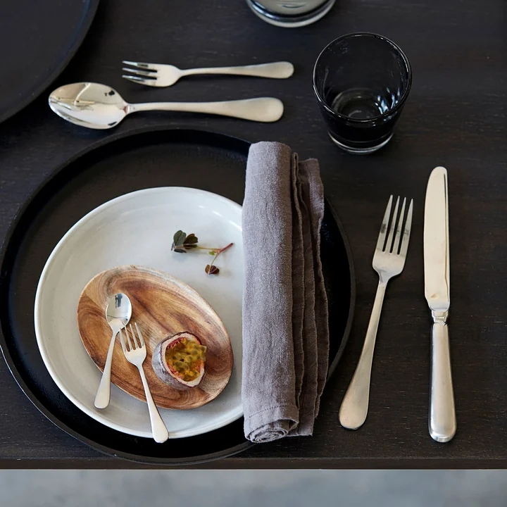 House Doctor - Penseelbestekset, zilverkleurig (16 st.)