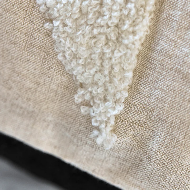 House Doctor - Fly kussenhoes, 50 x 50 cm, gebroken wit