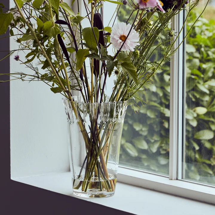 House Doctor - Vouwvaas, h 28 cm, helder