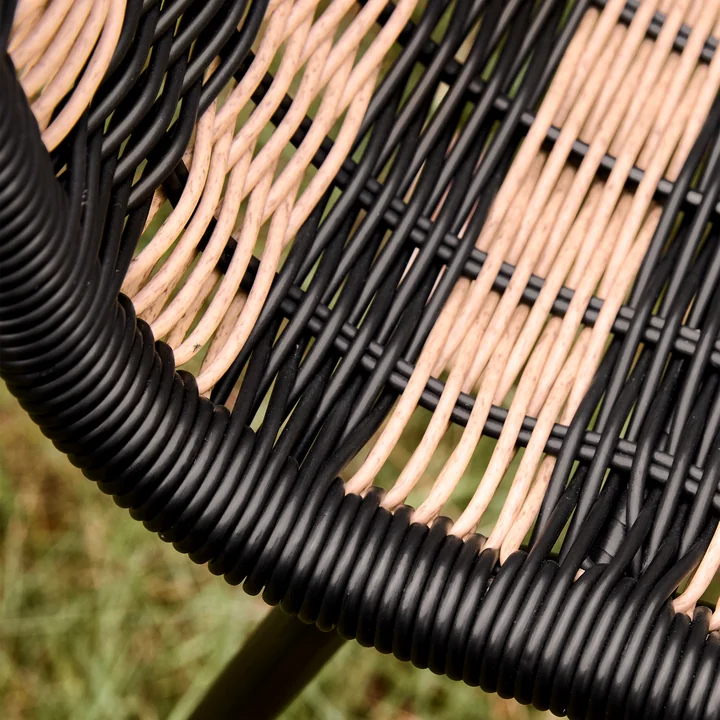 House Doctor Hapur Dining Chair -, natuur / zwart