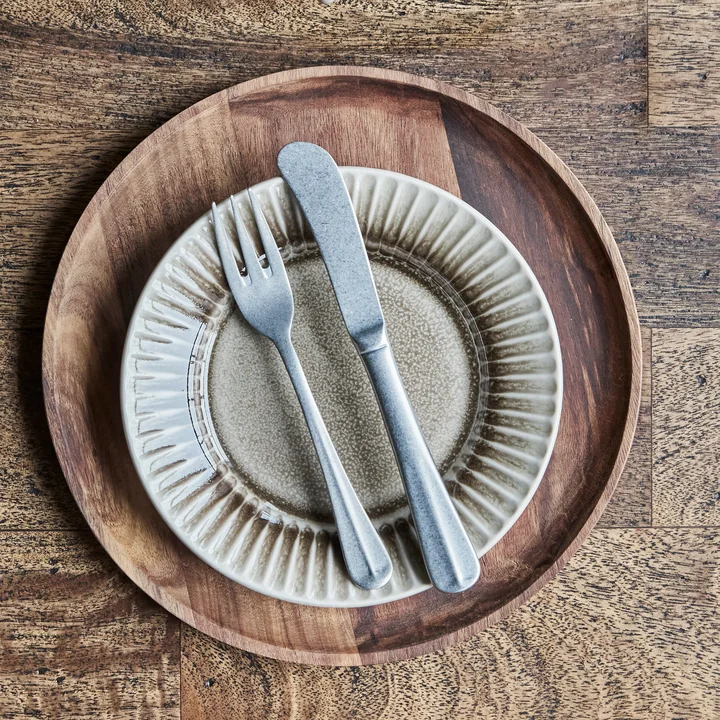 House Doctor - Mora taartvork, zilveren afwerking