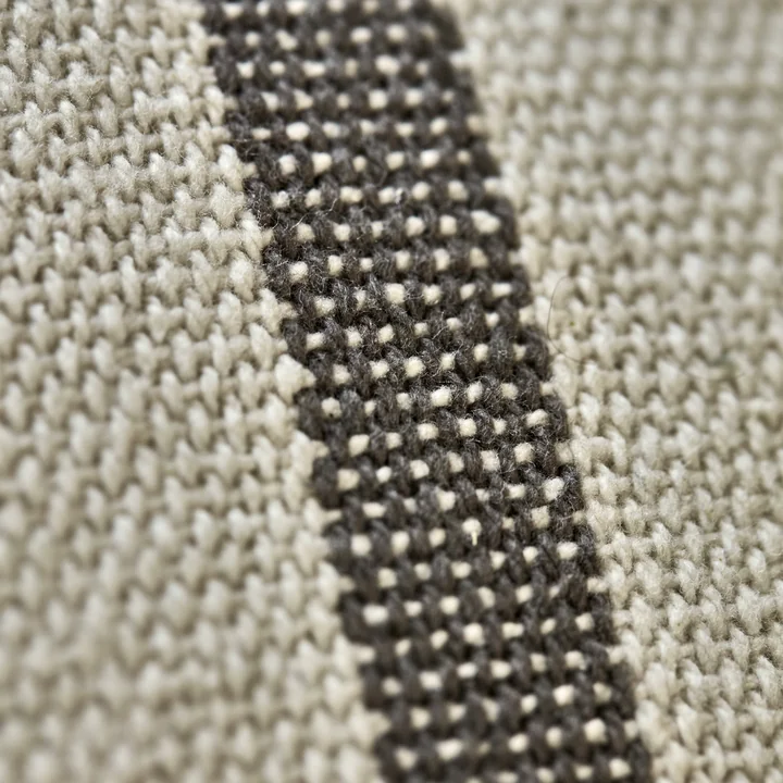 House Doctor - Nula kussenhoes, 50 x 50 cm, donkerbruin