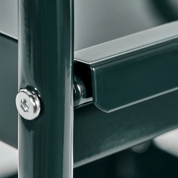 House Doctor - Serveerwagen op rol, donkergroen