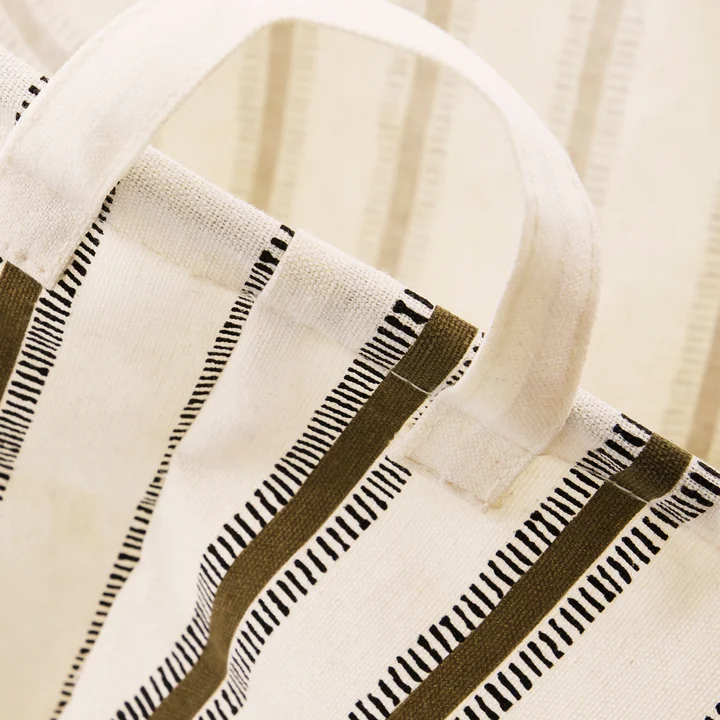 House Doctor - Vibes opbergmand, Ø 30 x H 30 cm, lichtbruin