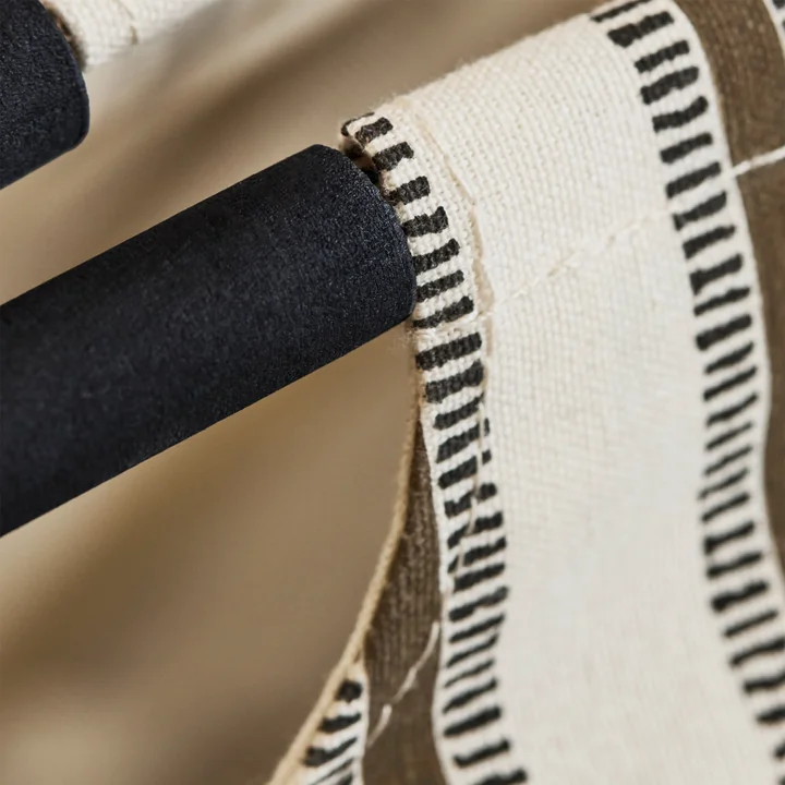 House Doctor - Vibes wasmand, L 40 x H 60 cm, lichtbruin