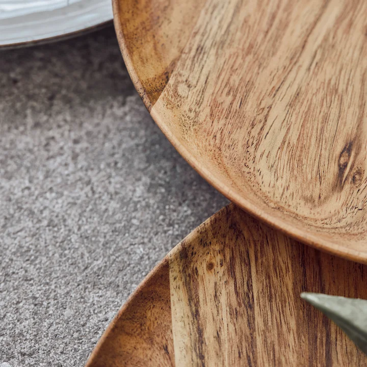 House Doctor - Houten dienblad, acacia