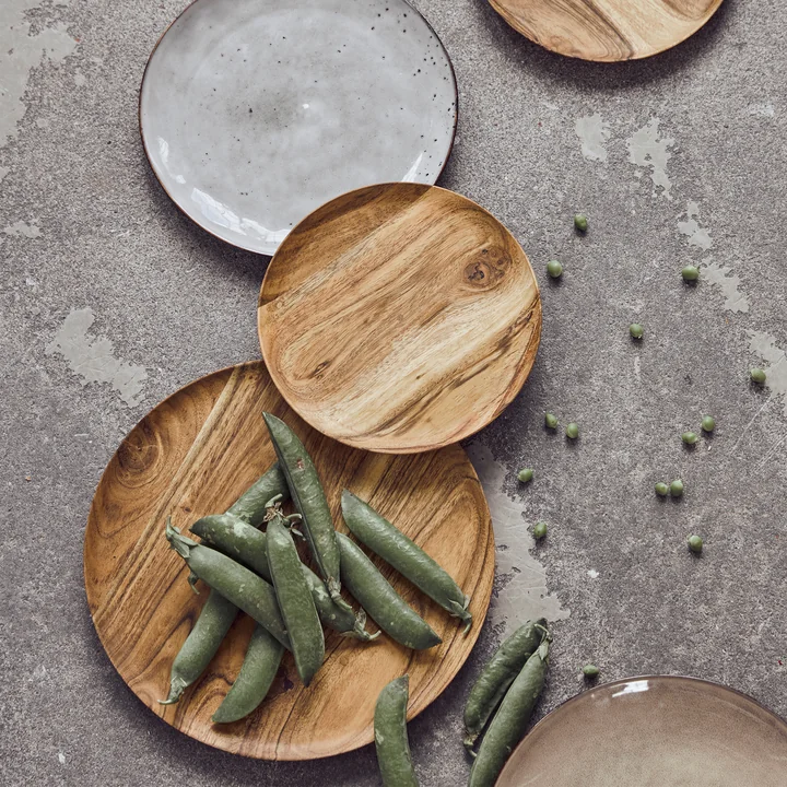 House Doctor - Houten dienblad, acacia