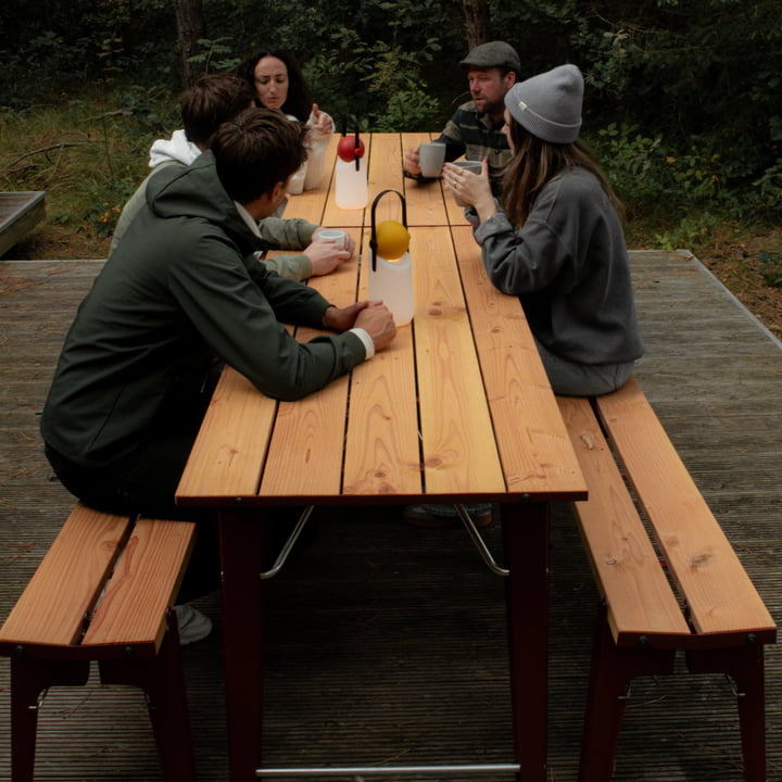 Weltevree - Salut Buitenset, tafel en banken