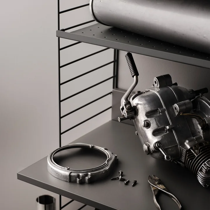 String - Nieuwe kleur, donkergrijs