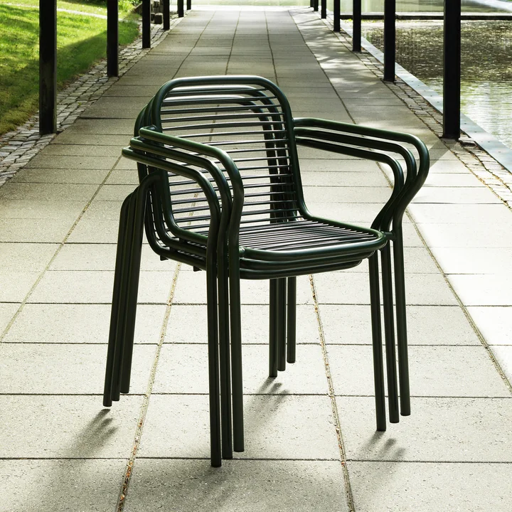 Normann Copenhagen Vig - Fauteuil, donkergroen