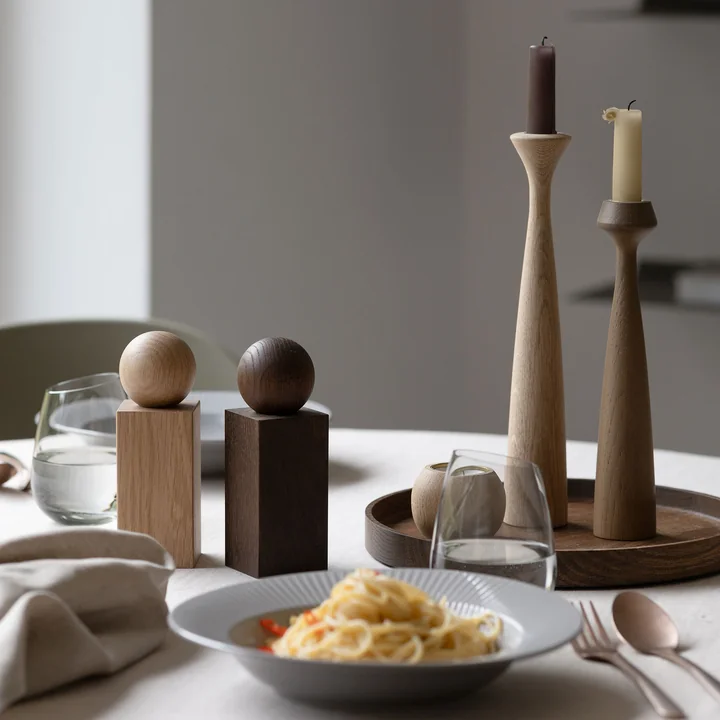 Twist zout- en peperset van applicata