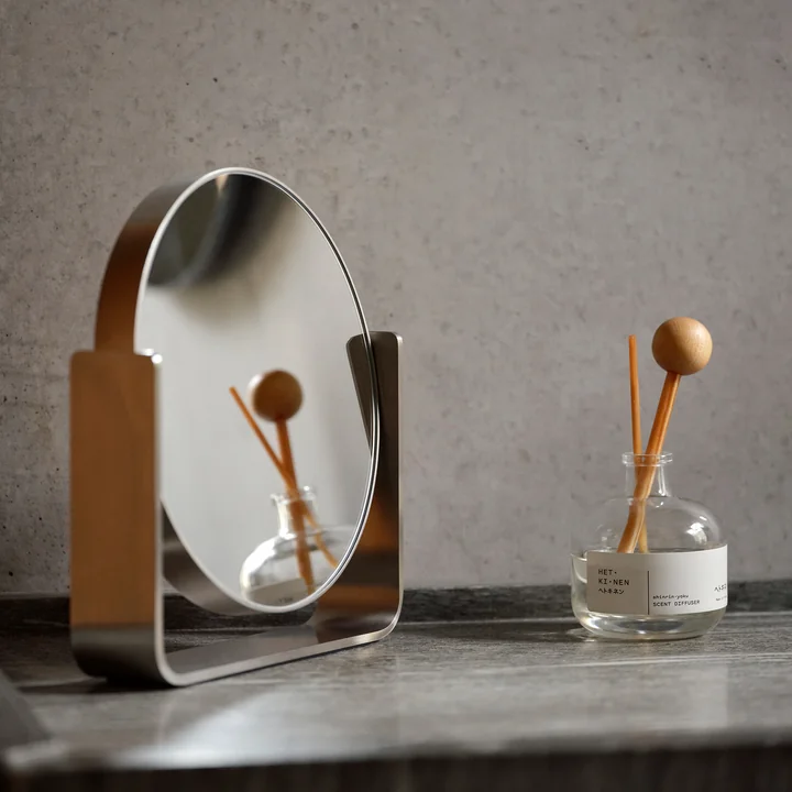 Zone Denmark Ume - Tafelspiegel, 5 x vergroting, staal