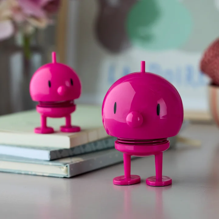 Medium en Small Bumble , pink van Hoptimist