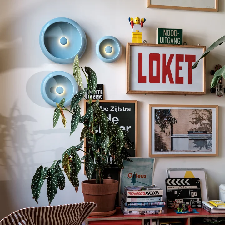 Fatboy - Oloha Kom met LED-batterijverlichting, straalblauw