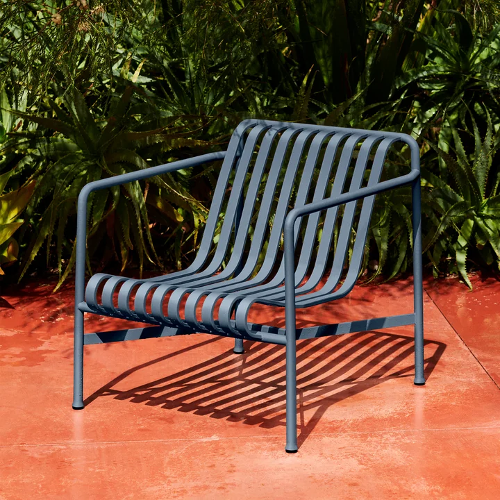 HAY - Palissade Lounge Chair Low , deep blue (Editie Exclusief 2025)