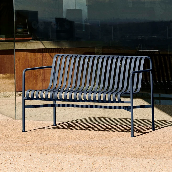 HAY - Palissade Dining Bench , deep blue (Editie Exclusief 2025)