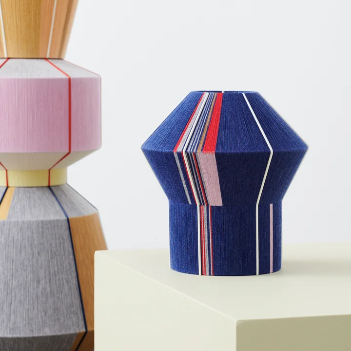 HAY - Bonbon Lampenkap Ø 31 x H 34 cm, petit bleu