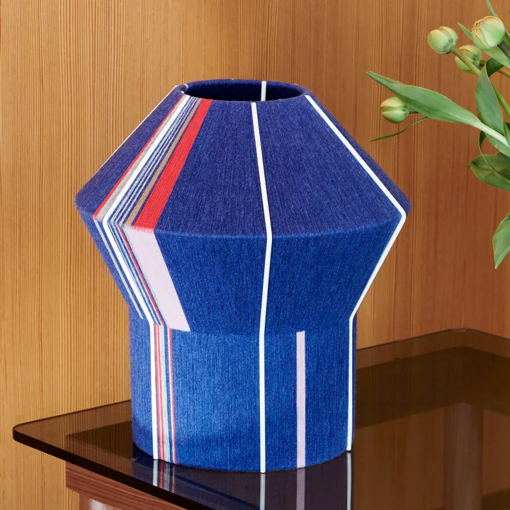 HAY - Bonbon Lampenkap Ø 31 x H 34 cm, petit bleu