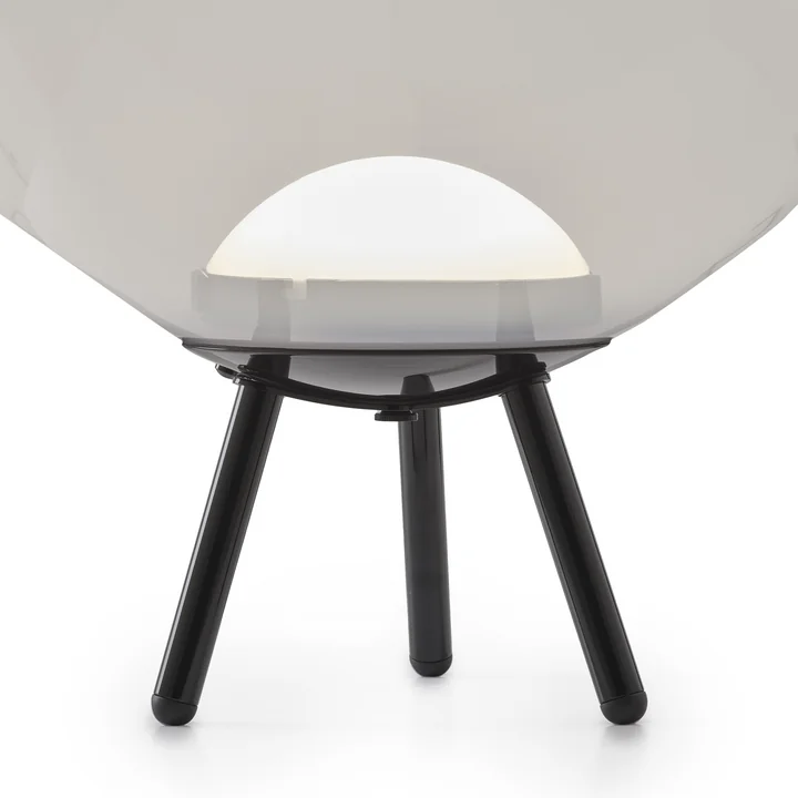 Tom Dixon - Melt LED vloerlamp met oplaadbare batterij, zwart, detail