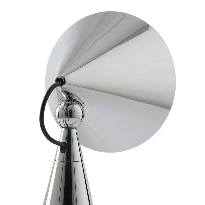 Tom Dixon - Pose LED tafellamp met oplaadbare batterij, zilver