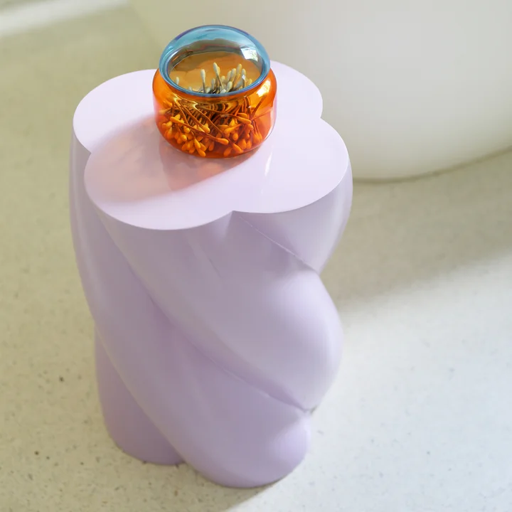 & klevering - Marshmallow bijzettafel 40 x Ø 29 cm, lila