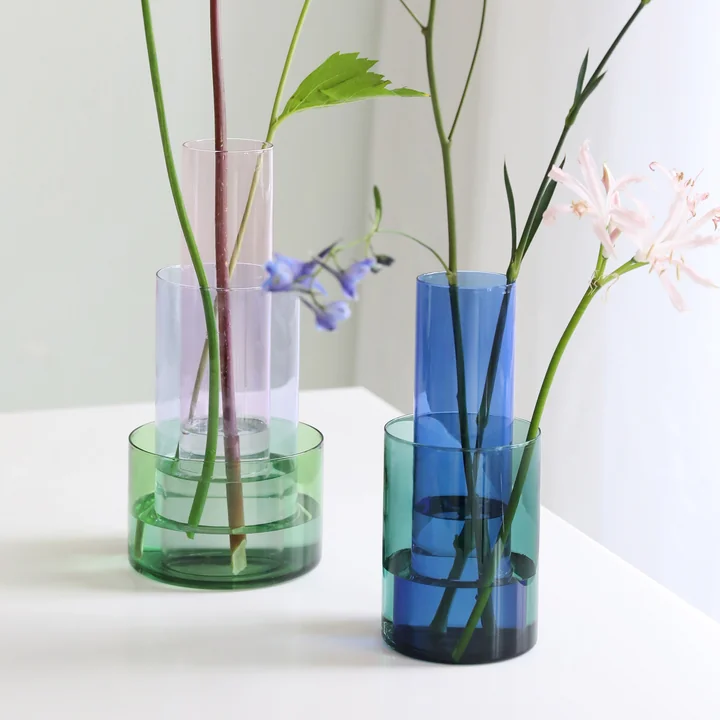 & klevering Amphi - Vaas klein en groot, groen