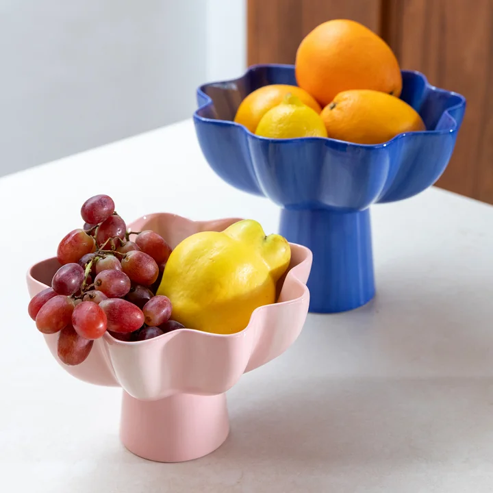 & klevering Sun - Kom, roze en blauw