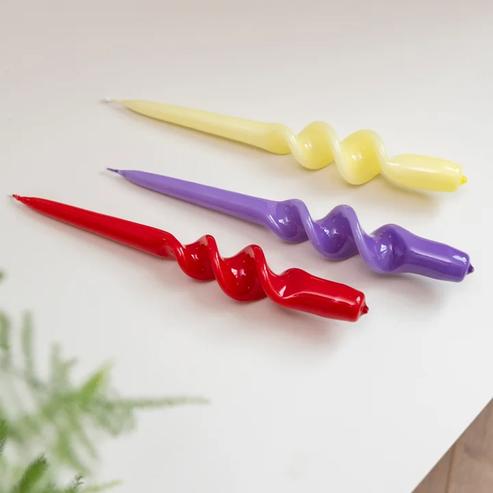 & klevering Alpha - Staafkaarsen, zonsondergang (set van 3)