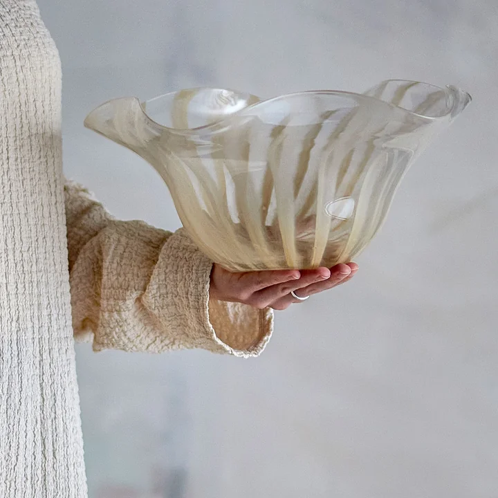 Bloomingville - Imri kom, L 32 x H 13 cm, rosè