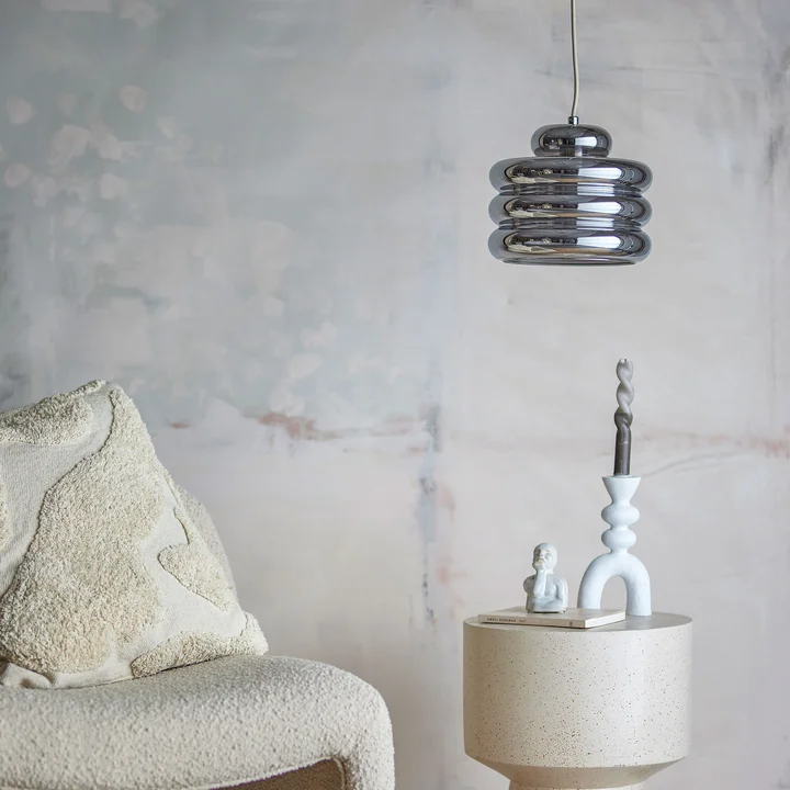 Spike hanglamp, zilver van Bloomingville