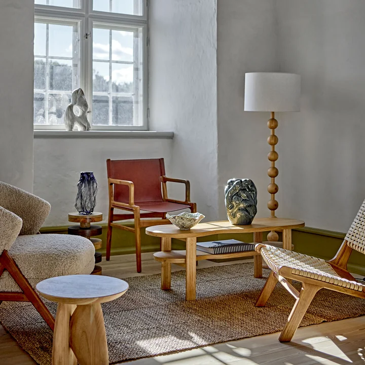 Giacoma vloerlamp, naturel by Bloomingville