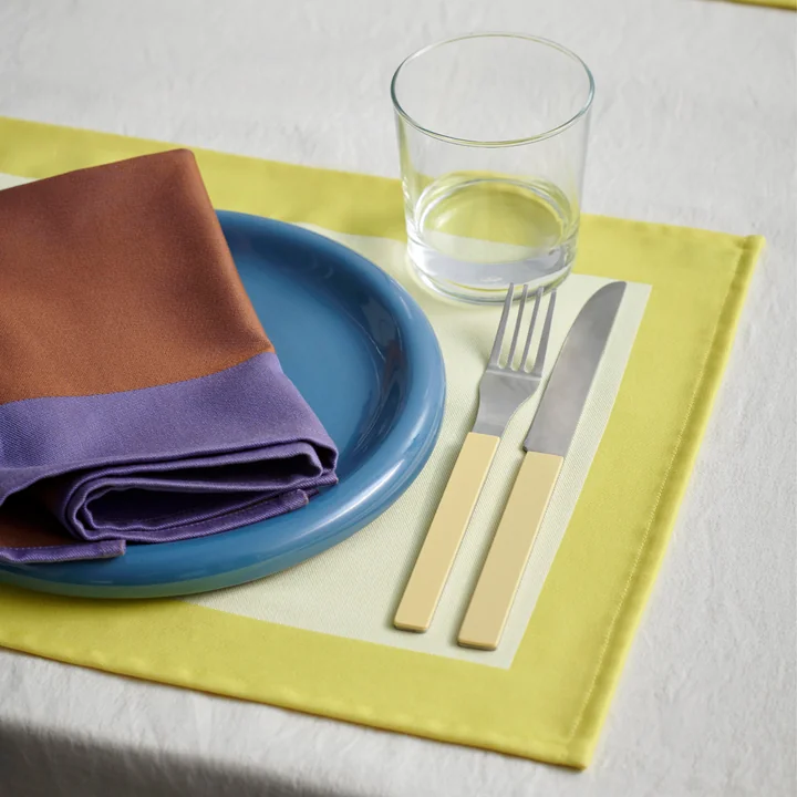 HAY - Ram Placemat, 31 x 43 cm, geel, Ram Servet