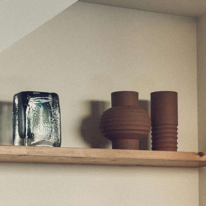 HKliving Handcarved - Terracotta vazen