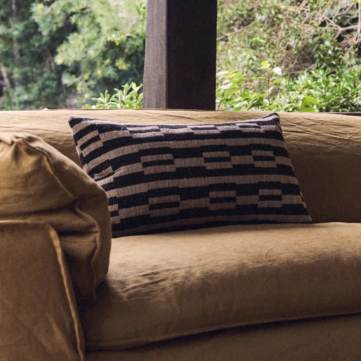 HKliving Natural - Kussen, 70 x 40 cm, monochroom