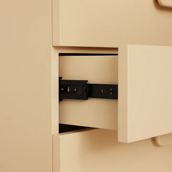 HKliving Spacious - Ladekast, B 80 x H 98 cm, crème